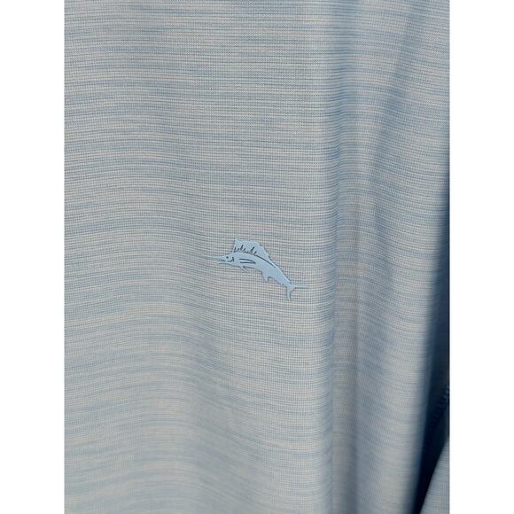 Tommy Bahama Pullover Shirt Men Large IslandZone 1/4 Zip Lightweight Performance - Picture 2 of 10